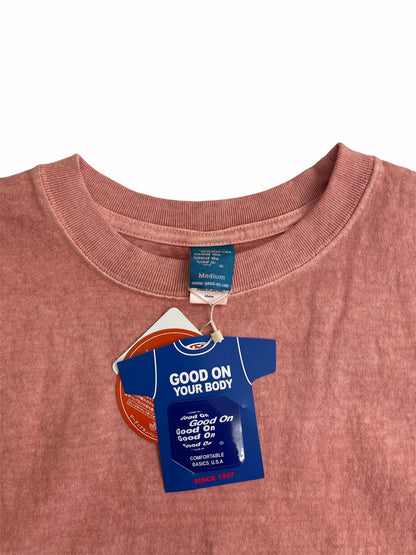 GOOD ON SHORT SLEEVE CREW TEE - P CORAL