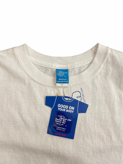 GOOD ON SHORT SLEEVE CREW TEE - WHITE