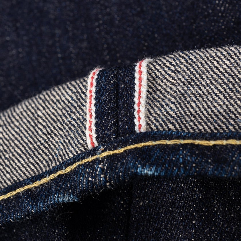 IRON HEART IH-634S-18 OZ VINTAGE SELVEDGE DENIM STRAIGHT CUT JEANS - INDIGO