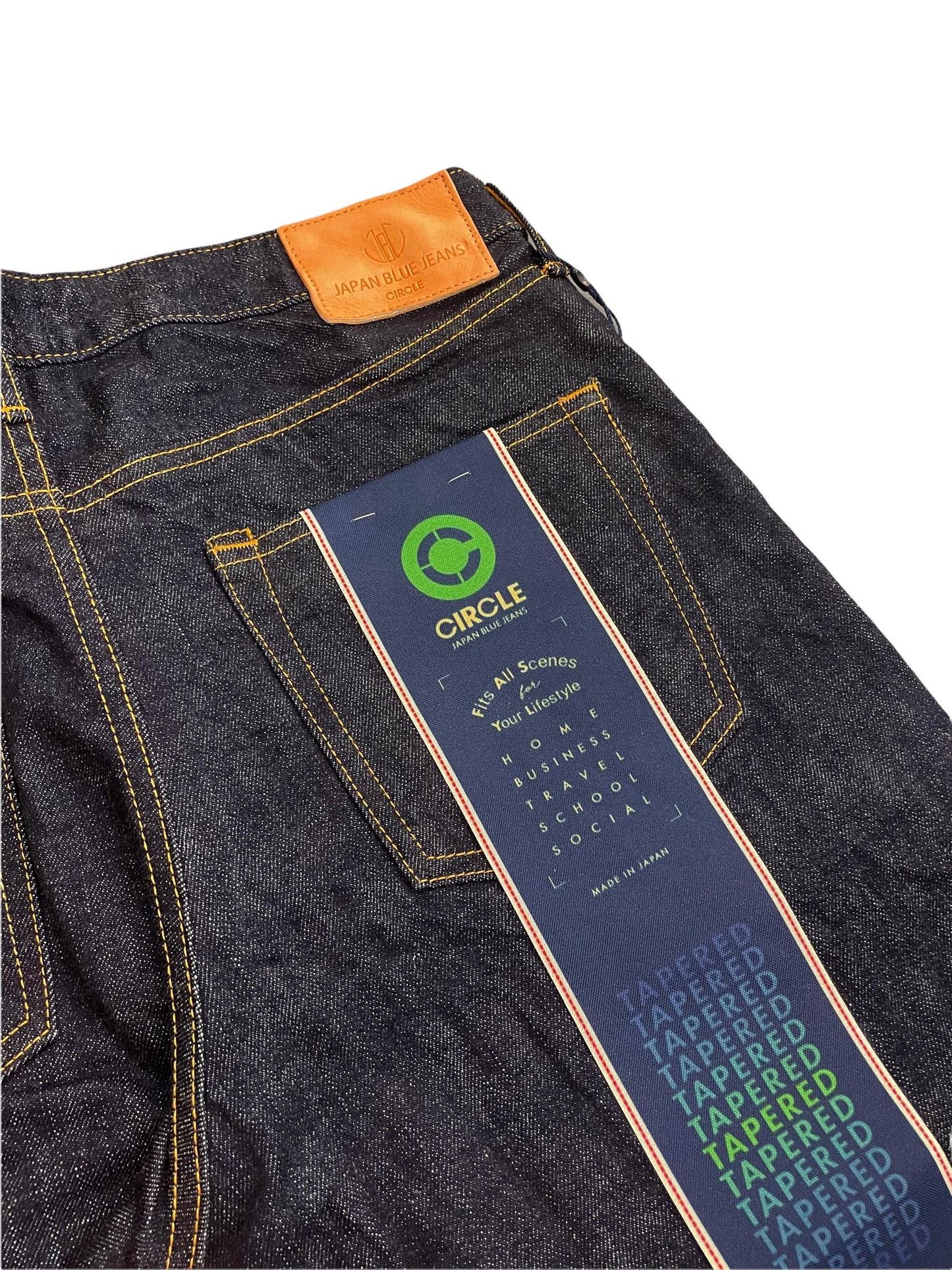 JAPAN BLUE JEANS J201 TAPERED 14.8 OZ AMERICAN COTTON VINTAGE SELVEDGE