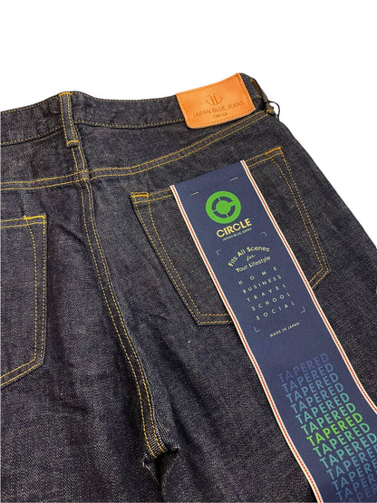 JAPAN BLUE JEANS J204 TAPERED 12.5 OZ AFRICAN COTTON VINTAGE SELVEDGE