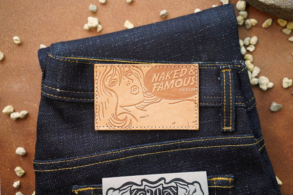 NAKED AND FAMOUS DENIM WEIRD GUY - ELEPHANT 11 GRANDRELLE 20OZ