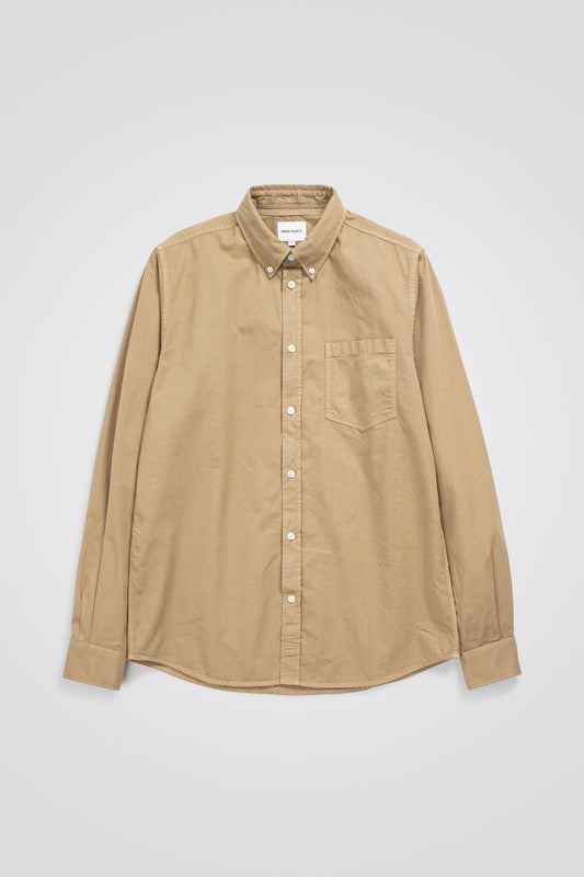 NORSE PROJECTS ANTON LIGHT TWILL - UTILITY KHAKI