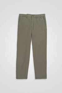NORSE PROJECTS AROS REGULAR LIGHT STRETCH - IVY GREEN