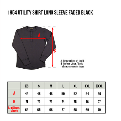 PIKE BROTHERS 1954 UTILITY SHIRT LONG SLEEVE - ECRU