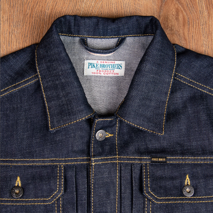 PIKE BROTHERS 1958 ROAMER JACKET 15 OZ - INDIGO