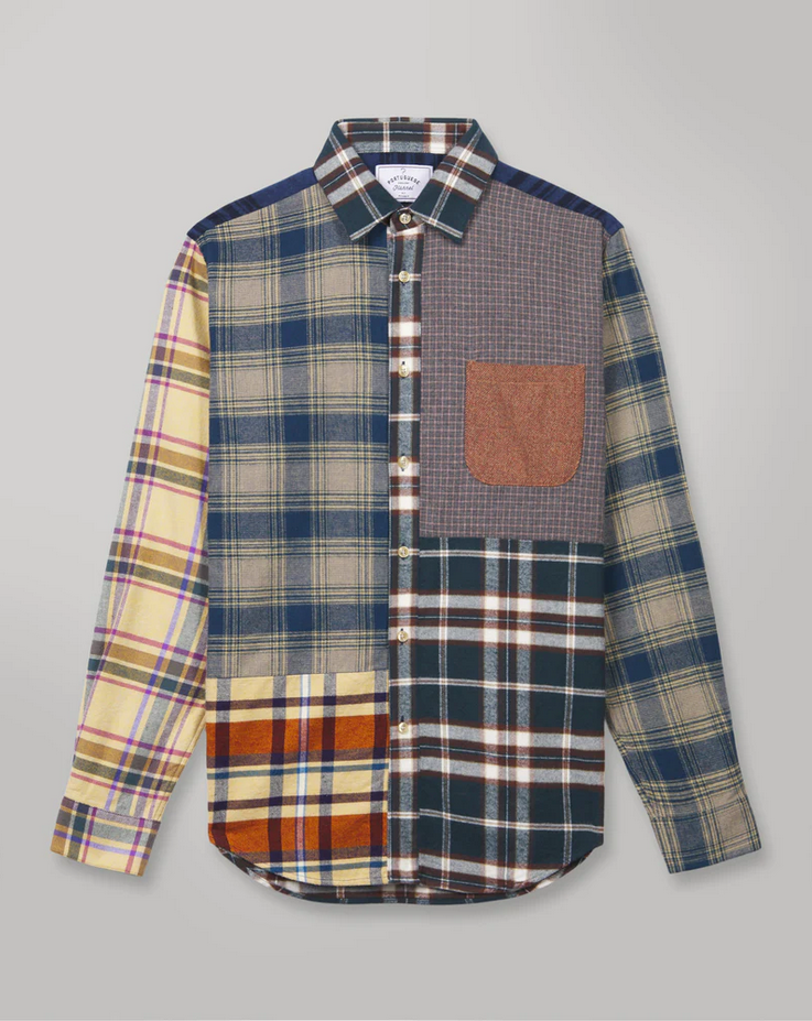 PORTUGUESE FLANNEL PATCHWORK 2 SHIRT