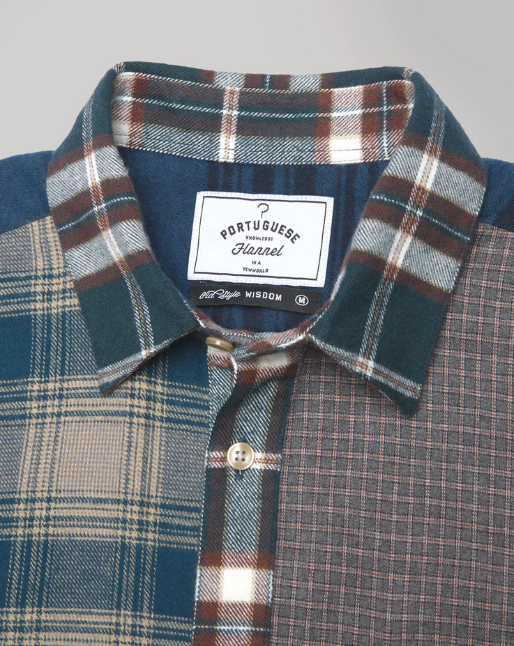 PORTUGUESE FLANNEL PATCHWORK 2 SHIRT