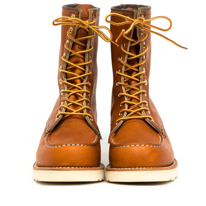 RED WING SHOES 8" CLASSIC MOC TOE 877 - ORO LEGACY