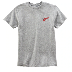 RED WING ARCHIVE LOGO TEE - LIGHT GREY