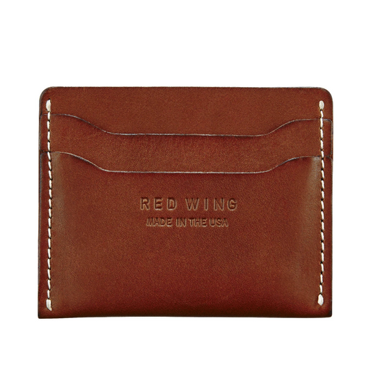 RED WING CARD HOLDER - ORO RUSSET