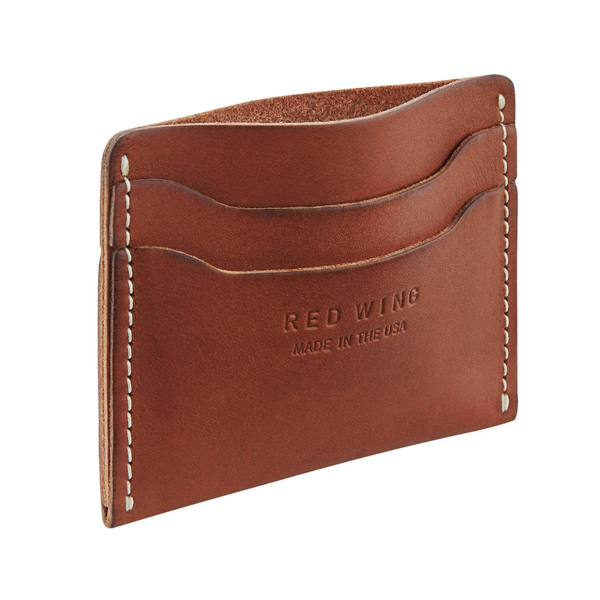 RED WING CARD HOLDER - ORO RUSSET