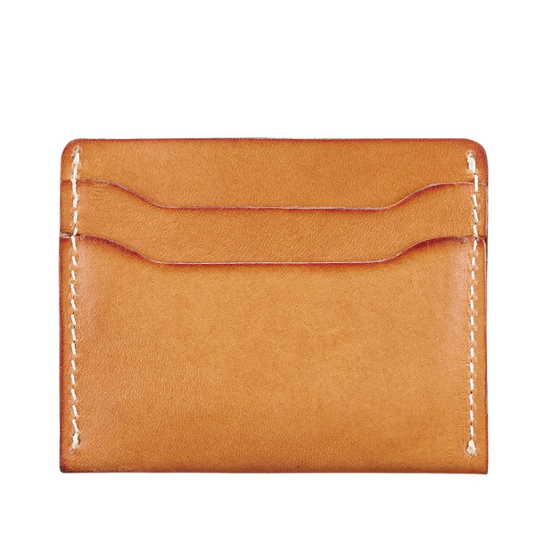 RED WING CARD HOLDER VEGETABLE TANNED - NATURAL