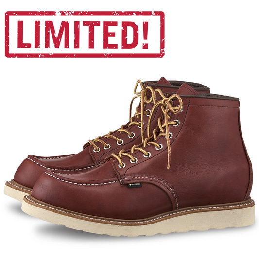 RED WING SHOES 6" GORE-TEX MOC TOE 8864 - RUSSET TAOS