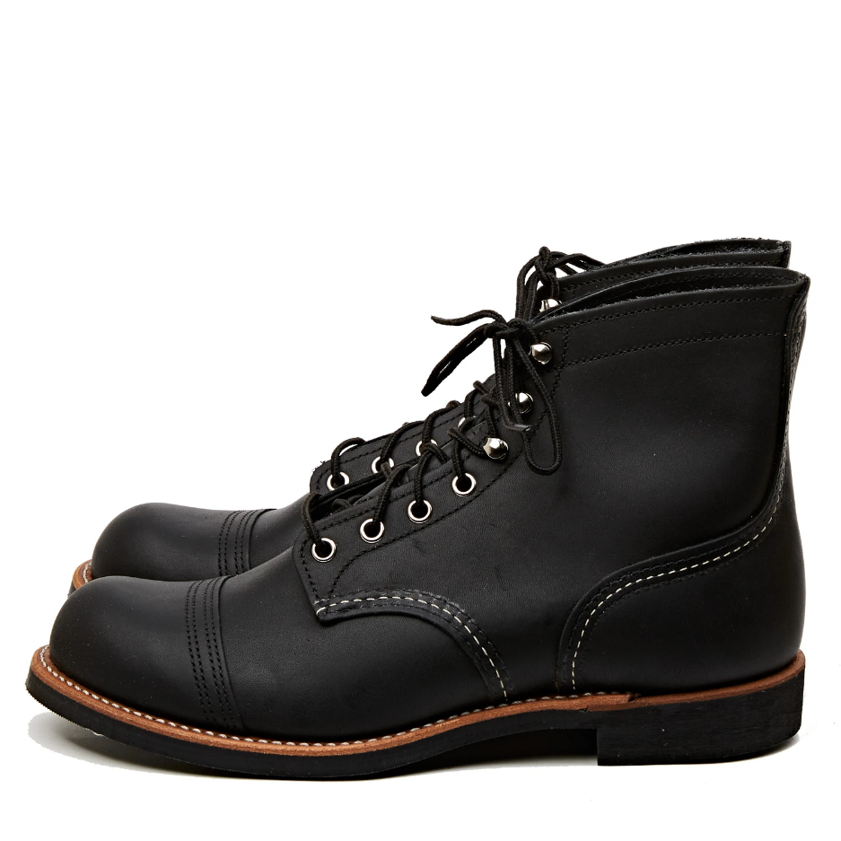 RED WING SHOES IRON RANGER 8084 - BLACK HARNESS