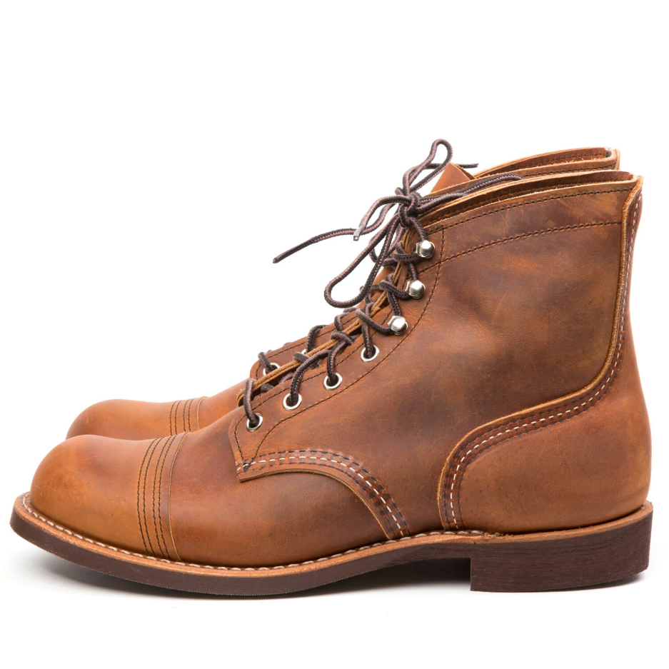 RED WING SHOES IRON RANGER 8085 - COPPER ROUGH & TOUGH