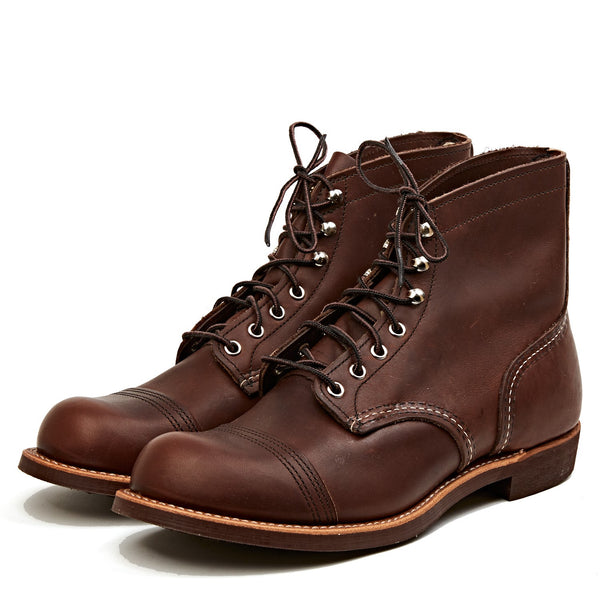 RED WING SHOES IRON RANGER 8111 - AMBER HARNESS