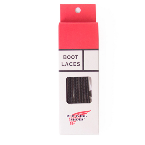 RED WING SHOES TASLAN LACES 48 INCH 97158 - BLACK / BROWN