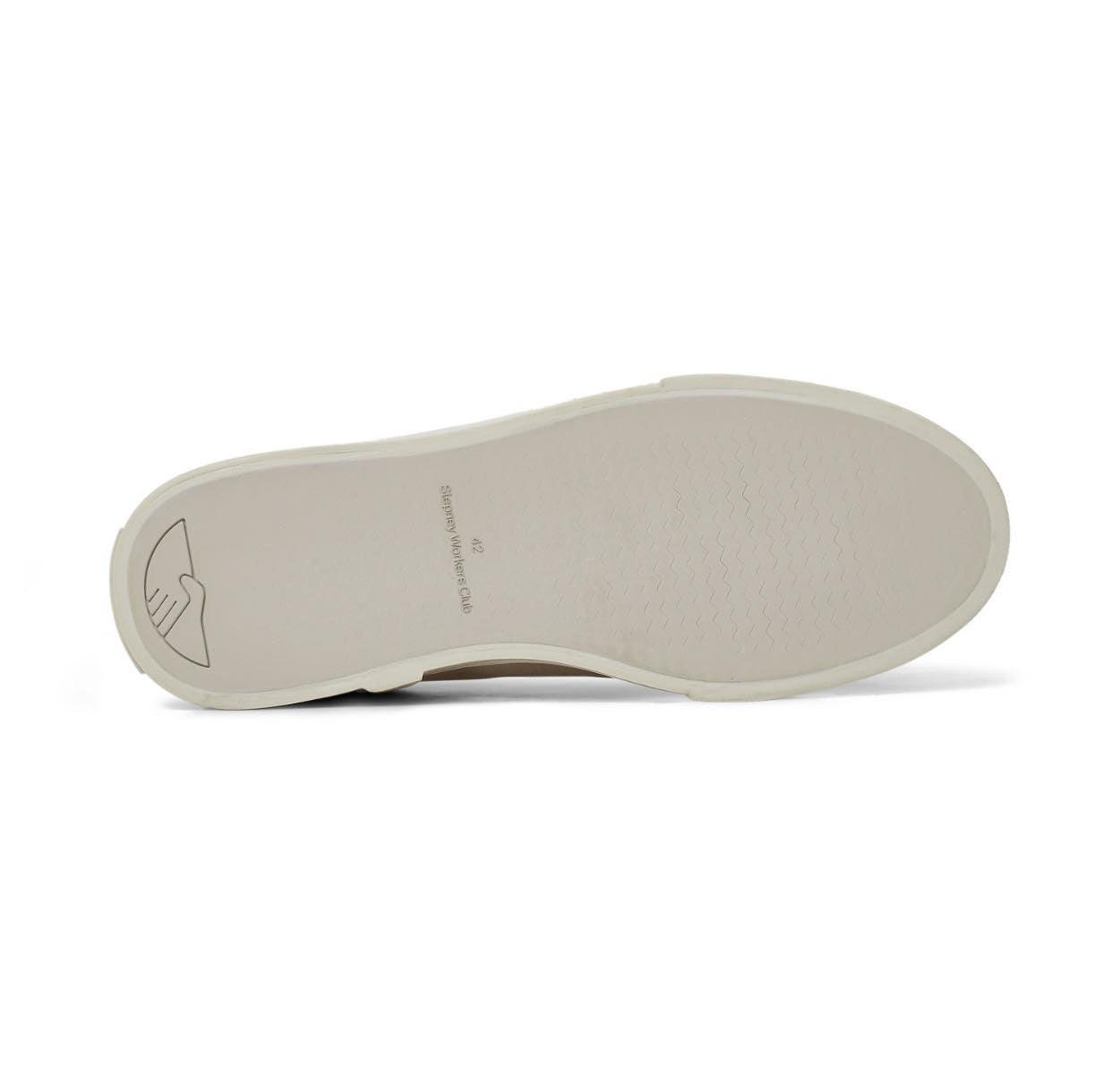 STEPNEY WORKERS CLUB LISTER S-STRIKE CANVAS - BLACK / WHITE