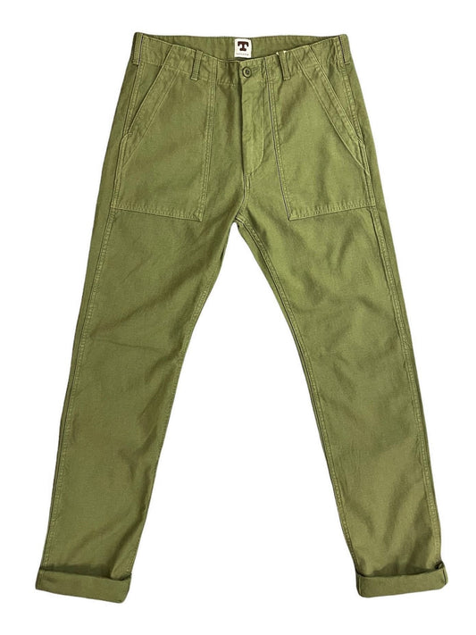 TELLASON FATIGUE PANT SATEEN - OLIVE