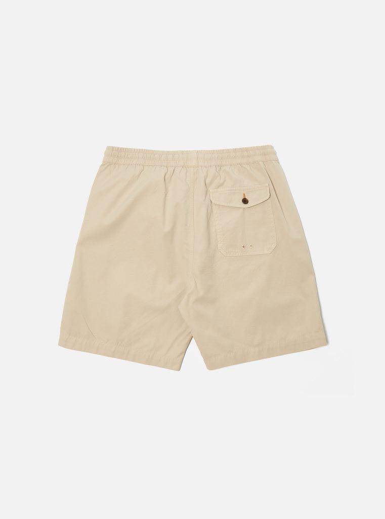 UNIVERSAL WORKS BEACH SHORT SUMMER CANVAS - SAND