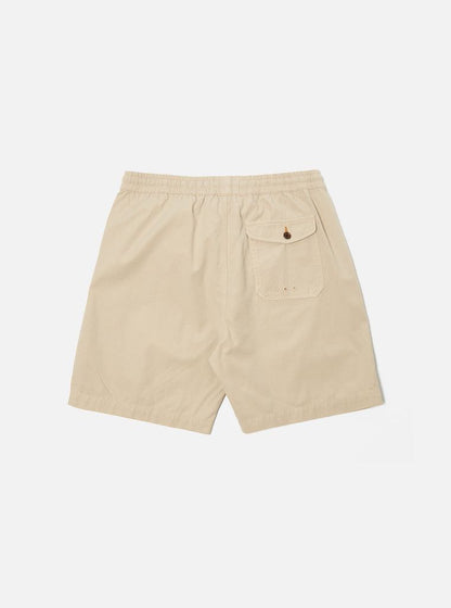UNIVERSAL WORKS BEACH SHORT SUMMER CANVAS - SAND