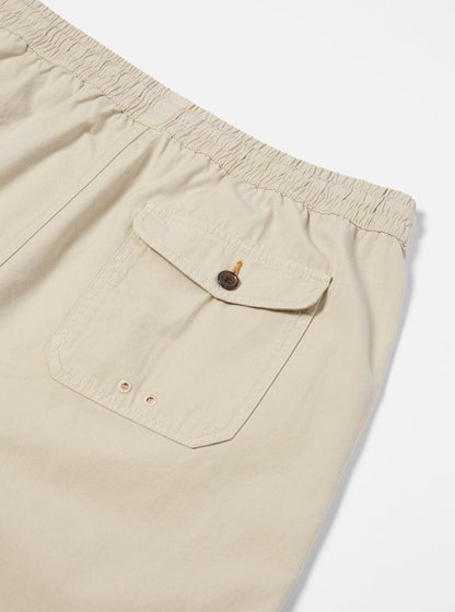 UNIVERSAL WORKS BEACH SHORT SUMMER CANVAS - SAND