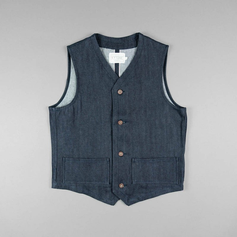 KYTONE LONDON DENIM VEST